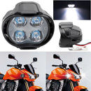 Motorcycle Headlight Spot Fog Light Head Lamp Car 4 LED Front DC12V 12W E-bike