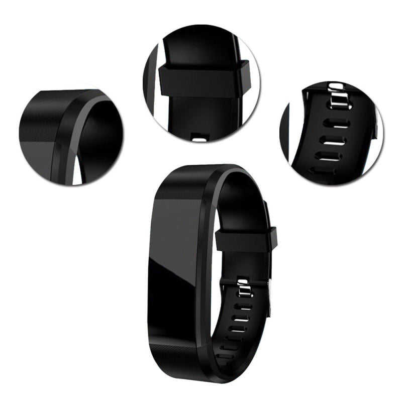 Bluetooth Smart Wrist Watch ID115 plus Fitness Tracker For Android iPho IZE