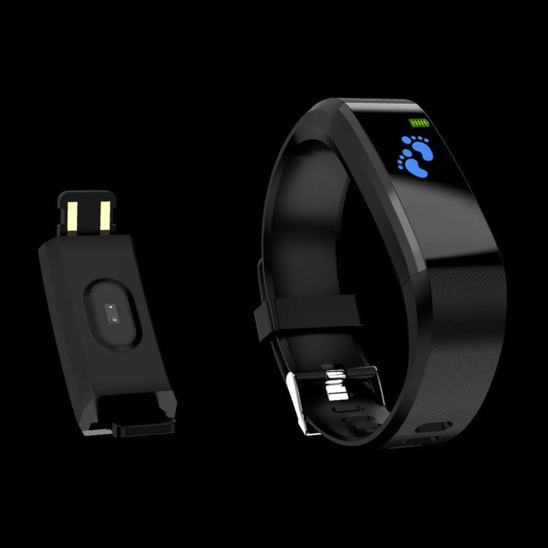 Bluetooth Smart Wrist Watch ID115 plus Fitness Tracker For Android iPho IZE