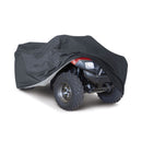 Black Universal Auto Car ATV Cover Waterproof Resistant UV Protect Storage Bag