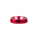 8x Red Car License Fender Washer Screw Style Anodized Aluminum M6 Steel  WZZ