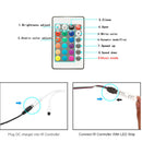 24 Key IR Music Sound Remote Controll for 3528 5630 5050 RGB LED Strip Lights