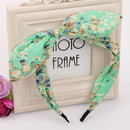 4XWide Ribbon Bowknot Headband Hairband Wire Bendy Bow Rabbit Bunny Ear ZHP