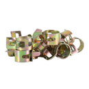 20Pcs 10mm Spring Band Type Fuel Vacuum Hose Silicone Oil Water Pipe Clamp Clip
