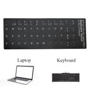 Computer Portuguese Keyboard Film Stickers Letters Alphabet Desktop  Scrub NNV