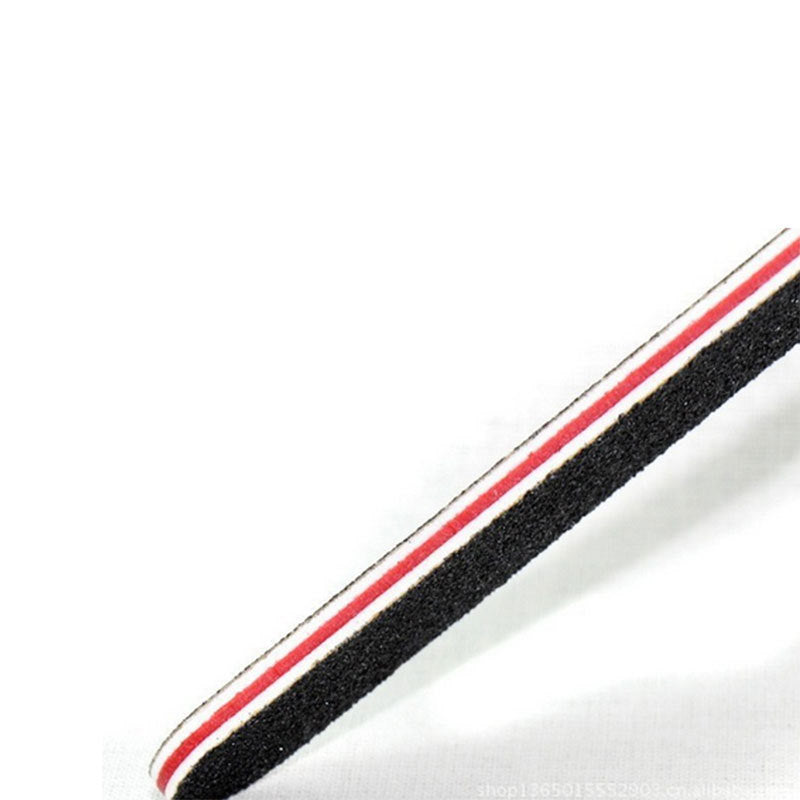 3Pcs Nail Files Sanding 100/180 Square Double Side Nail Art Tips Manicure