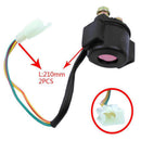 Scooter Starter Relay Solenoid fr GY6 50cc 125cc 150cc Chinese ATV QMB139 Black