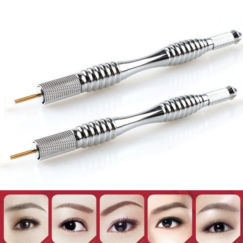 1x Manual Tattoo Pen Permanent Makeup Cosmetic Microblading Pen for Lip E FIE