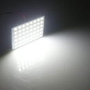 5 Set Car Festoon T10 BA9S White LED 48SMD Panel Interior Dome Map Light IVN