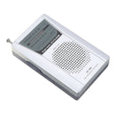 Mini Portable Pocket AM FM Radio Speaker Retractable Antenna 3.5mm Jack He BDY