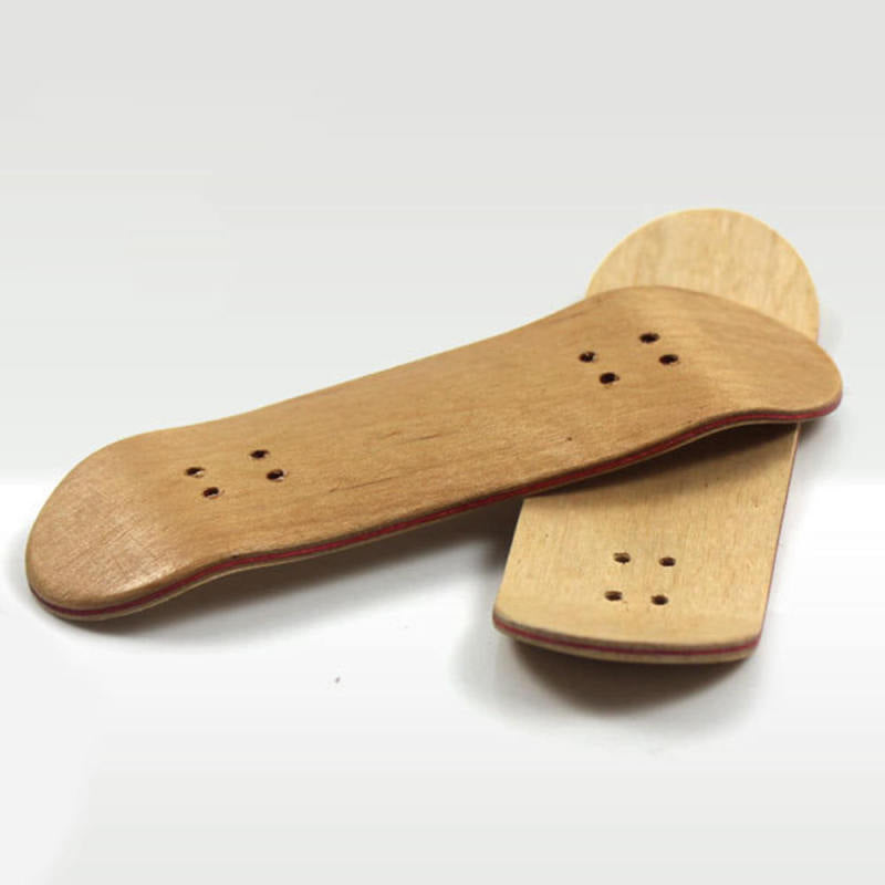 New Complete Wooden Fingerboard Finger Skate Board Grit Box Foam Tape Mapl GNG