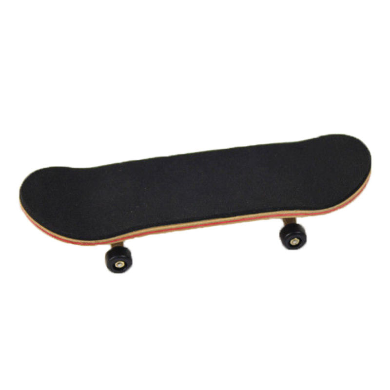New Complete Wooden Fingerboard Finger Skate Board Grit Box Foam Tape Mapl GNG