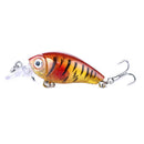 5x Minnow Fishing Lures Bass Crankbait Hooks Tackle Crank Baits + Fishi RVN