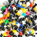 500X Mixed Plastic Auto Car Fastener Clip Bumper Fender Trim Rivet Door YZI