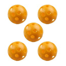 50Pcs Golf Practice Plastic Whiffle Airflow Hollow Sports Training Balls vc