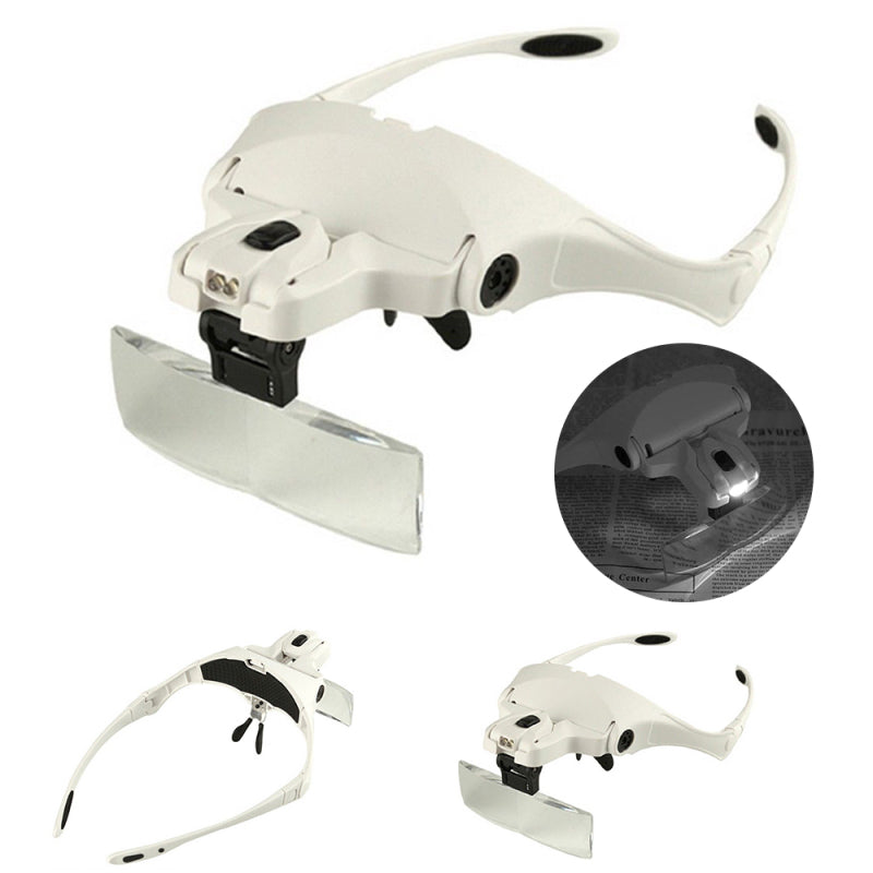 9892B1 Headhand Led Lamp Light For Permanent Tattoo Supply Microblading MFA HRI