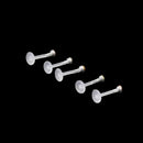 16pcs Lip Piercing Labret Stud Monroe Madonna Plugs Multi Color Bars Barbe RDS