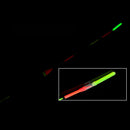 50PC Fishing Lights Night Float Fluorescent Glow Stick Lightstick Rod 37MM c