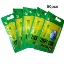 50PC Fishing Lights Night Float Fluorescent Glow Stick Lightstick Rod 37MM c