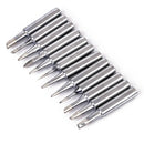 12x Soldering Iron Tips 900M-T for Hakko 936/937/928 Soldering Station To AGZ