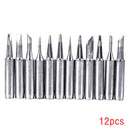 12x Soldering Iron Tips 900M-T for Hakko 936/937/928 Soldering Station To AGZ