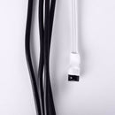 4x 9 LED Car Interior Lights Footwell Strip Light Atmosphere Decoration Lamp