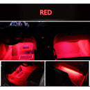 4x 12 LED Charge SUV Interior Accessories Foot Car Decorative Light Lamp