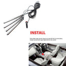 4x 12 LED Charge SUV Interior Accessories Foot Car Decorative Light La TFA