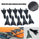 10Pcs Black Shark Fin Wing Diffuser Vortex Generator Car Roof Spoiler Bumper JFx