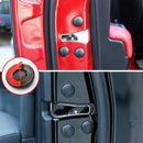 12pcs Black Universal Car Interior Door Lock Screw Protector Cover Cap Trim hot