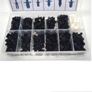 Plastic 350pcs 12 Sizes Car Push Pin Rivet Trim Clip Panel Interior Assortments