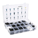 435Pcs Car Retainer Push Pin Rivet Fasteners Trim Moulding Clip Assortments Kit
