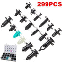 299PCS Clip Trim Car Body Push Retainer Pin Rivet Panel Moulding Assortments Kit