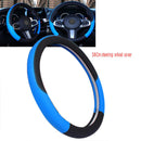 1* Car PVC Leather Steering Wheel Cover Anti-slip Protector Fit 38cm/15 sda