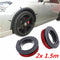 2Pcs Car Wheel Arch Trim Fender Flare Wheel Eyebrow Protector Stick Rubb sdf