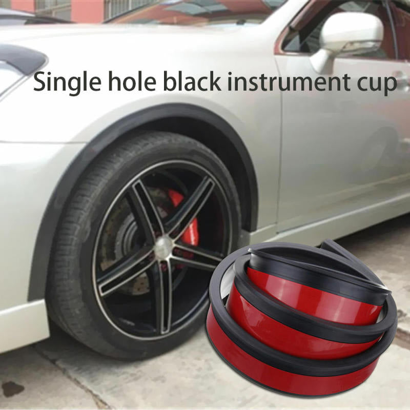 2x Car Wheel Arch Trim Fender Flare Wheel Eyebrow Protector Stick Rubb LGI