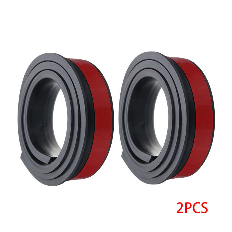 2x Car Wheel Arch Trim Fender Flare Wheel Eyebrow Protector Stick Rubb LGI