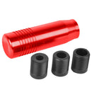 1x 8.5cm Car Titanium Aluminum Racing JDM Manual Gear Stick Shift Knob Red