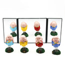 Car Vanity Mirror Folding Car Visor Mirror Adjustable Auto Makeup Mirror  YMV