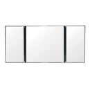 Car Vanity Mirror Folding Car Visor Mirror Adjustable Auto Makeup Mirror  YMV