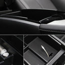 Car Center Console Armrest Storage Tray Box For Infiniti Q50 2014-2017 ADv bv