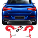 2 Pcs Boat Outboard Engine Motor Kill Stop Switch Safety Lanyard Clip XQH
