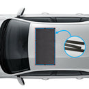 Car Foldable Sun Shade Roof Sunscreen Insulation Visor UV Block 95*55cm TQI