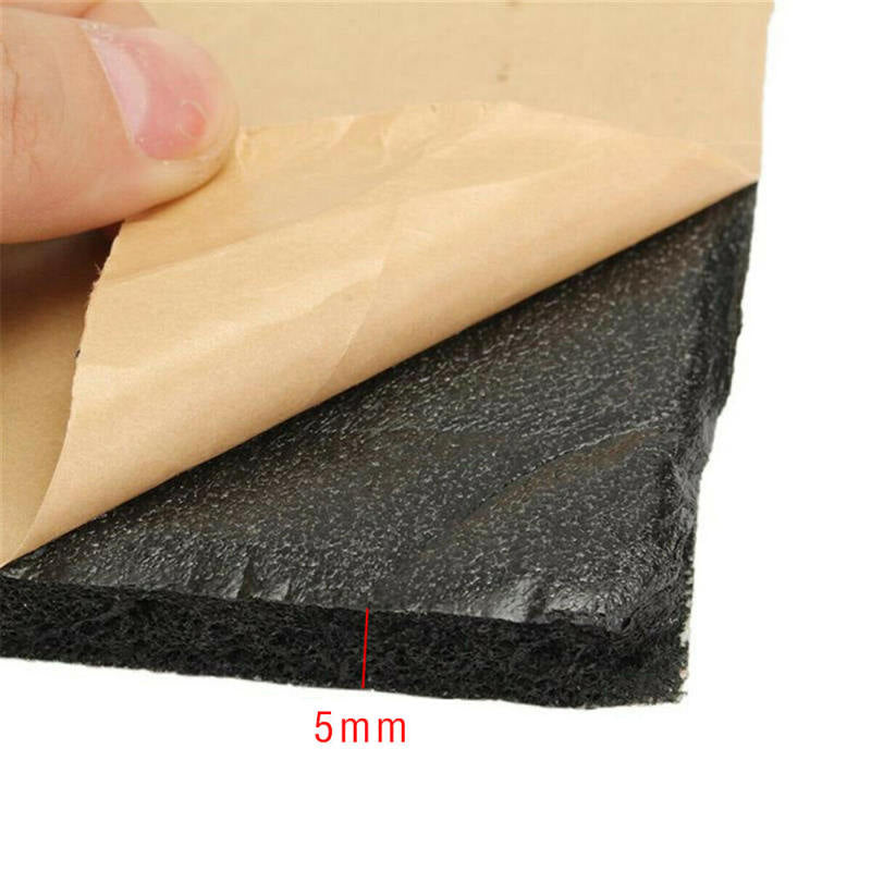 12 Pcs 5mm Car Hood Floor Sound Heat Noise Insulation Closed Cell Foam ghf HZL