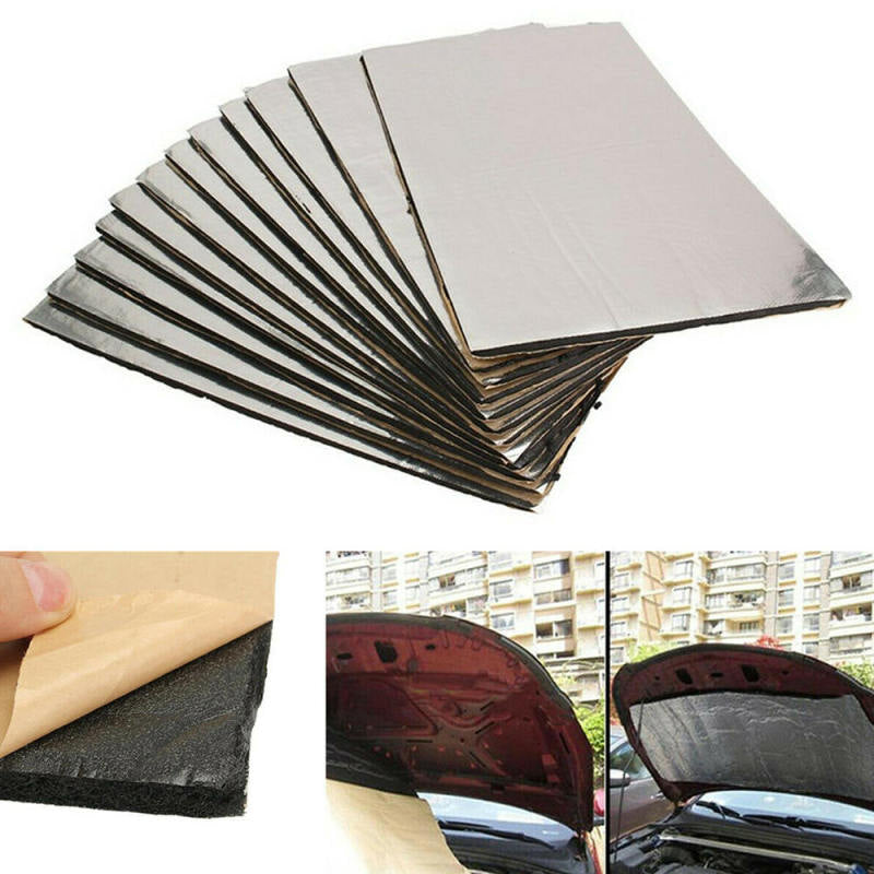 12 Pcs 5mm Car Hood Floor Sound Heat Noise Insulation Closed Cell Foam ghf HZL