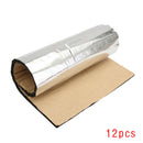 12 Pcs 5mm Car Hood Floor Sound Heat Noise Insulation Closed Cell Foam ghf HZL