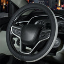 1Pc New Car Truck Steering Wheel Cover Bling Rhinestone Leather Univers NNZ