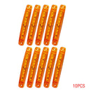 10Pc Amber 9SMD LED Truck lights led side Car Truck Bus Marker Light Waterproof