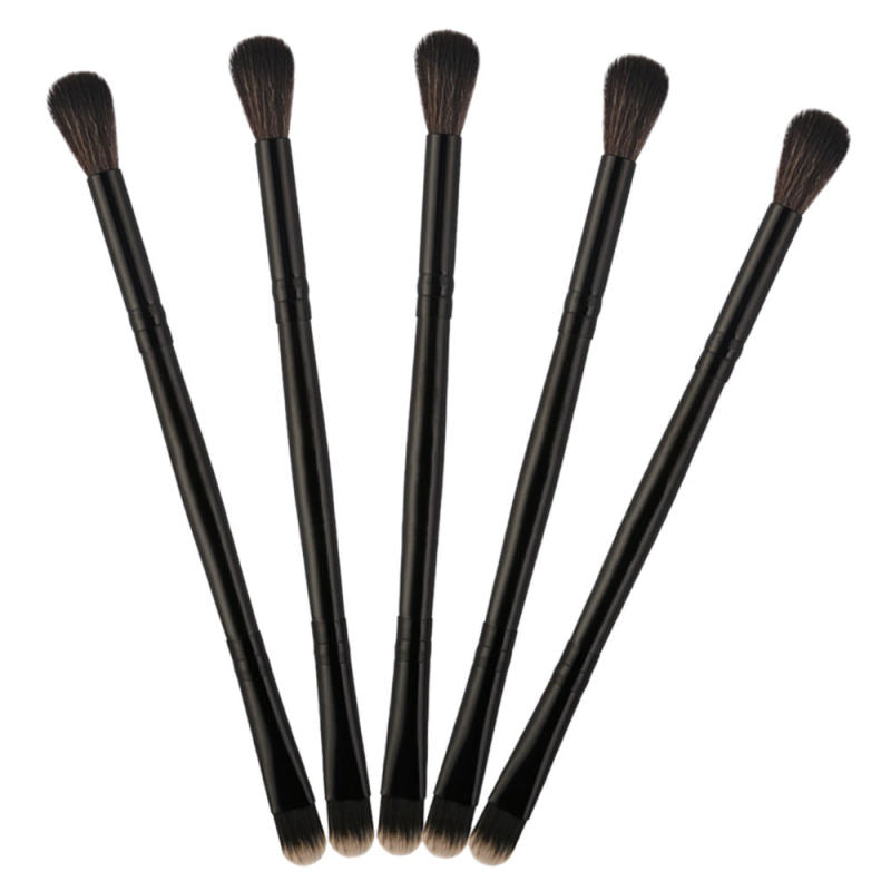 5-Pack Pro Makeup Brush Set Cosmetic Makeup Tool Kit Eyeliner Eye Shadow Makeup