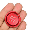 1X New For Audi A4 A6 Q5 A7 Car Start Stop Engine Switch Red Push Button Cover